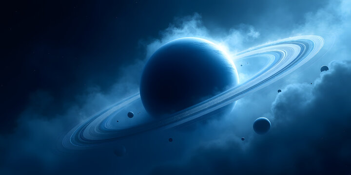 Netuno: O Gigante Azul-Tempestuoso