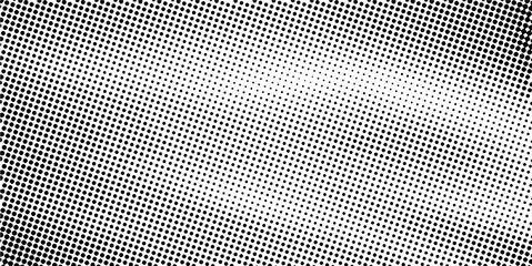 Distressed Halftone Dot Texture on White &ndash; Vintage Grunge Overlay, Pop Art Comic Pattern for Backgrounds or Print Projects