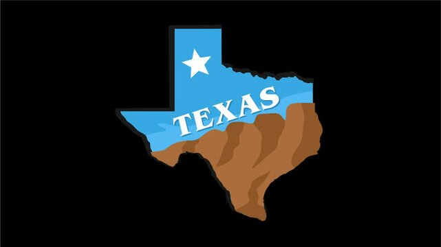 Texas the lone star state