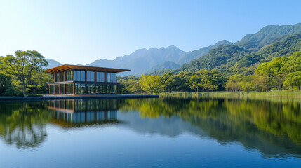 Fototapeta premium lake bled slovenia