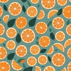 Orange Slices Pattern