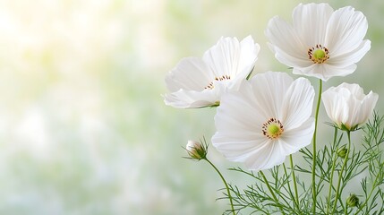 Obraz premium Spring flora action captivating flower display in nature gentle viewpoint for serenity