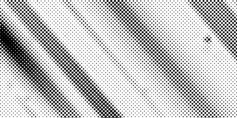 White Background with Distressed Black Halftone Dots – Vintage Comic Book Texture, Abstract Grunge Overlay for Posters, Flyers, and Web Design