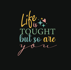 Boho Inspirational Quotes Vector Design