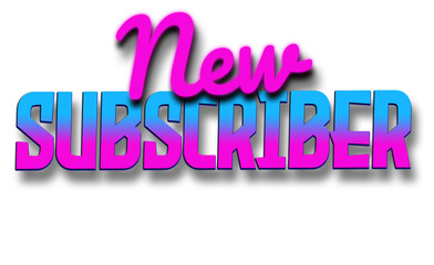 New Subscriber | Stream Alert Overlay | Retrowave Synthwave Overlay for Stream Animation