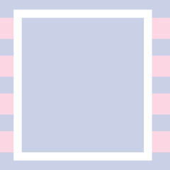 pink and white photo frame