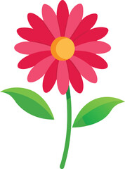 vector illustration of a flower