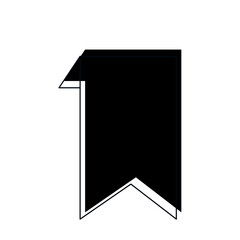 ブックマーク　印　リボン