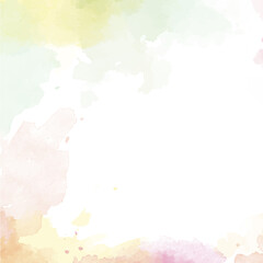 abstract watercolor background with watercolor splashes