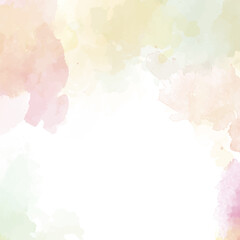 Obraz premium abstract watercolor background with watercolor splashes