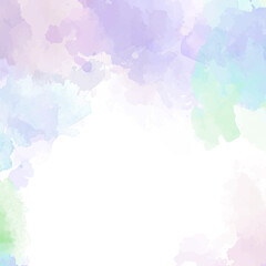 abstract watercolor background with watercolor splashes