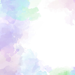 Obraz premium abstract watercolor background vector illustration