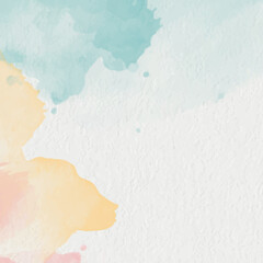 abstract watercolor background with watercolor splashes