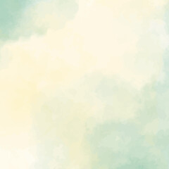 abstract watercolor background with clouds