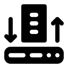 icon data transfer with style glyph