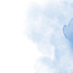 abstract watercolor background with clouds