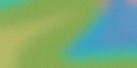 Abstract blended gradient texture background in soft greens and blues