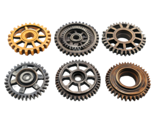Collection set of gears