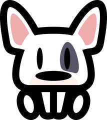 Cute Dog Small Icon Element Set