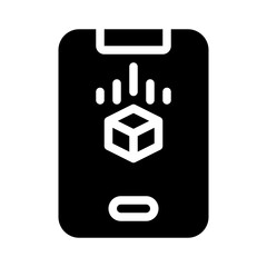 augmented reality glyph icon