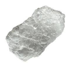 Natural raw quartz crystal formation