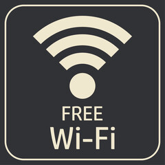 イラスト素材掲示板：フリーWI-Fi,ネットワーク,インターネット,コンピューター,携帯電話