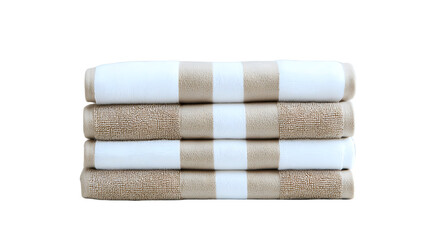 Cotton hand towels with clean stripe