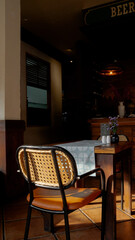 interior of a restaurant