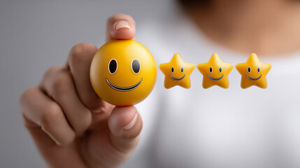 customer satisfaction: feedback touch interface