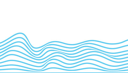 Elegant pink wave lines forming flowing minimalist design on black