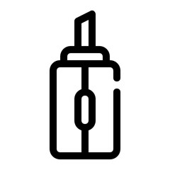 Obraz premium icon sauce with style outline
