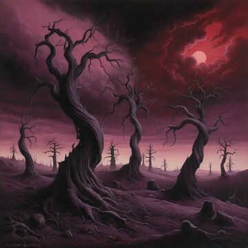A Surreal Fearful Landscape
