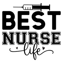 Nurse SVG T-Shirt Design | Nurse SVG Vector File