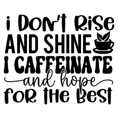 Coffee SVG Mug Design Template | SVG Vector File