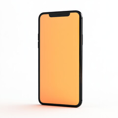 mobile phone with blank screen