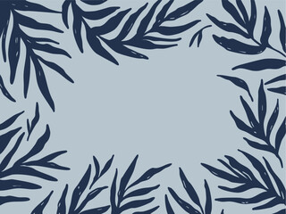 Obraz premium leaves organic background