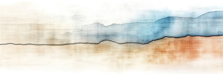 Fototapeta premium Minimalist Tech Blueprints – Abstract Digital Grids with Ink Bursts and Futuristic Linework