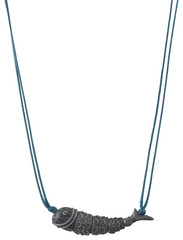 vintage style necklace on transparent background 