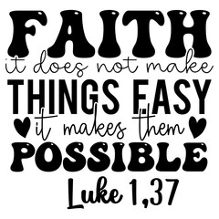 Bible Verse SVG Design | Christian SVG Vector File