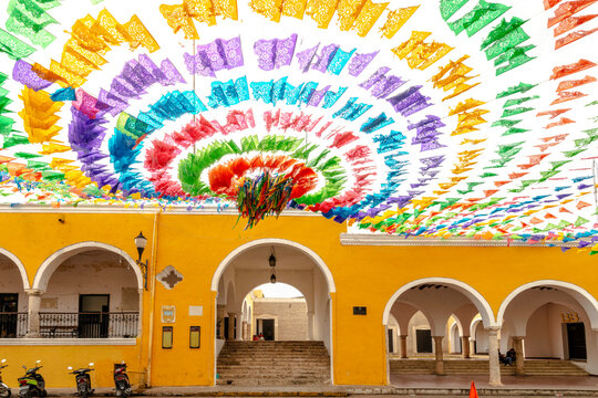 Palacio de Gobierno de Izamal, Yucat&aacute;n, M&eacute;xico
