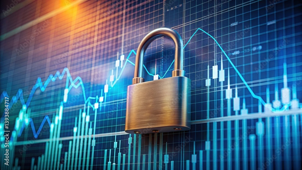 Aufkleber Secure Investment Strategies with Graph Data and Financial Insights
