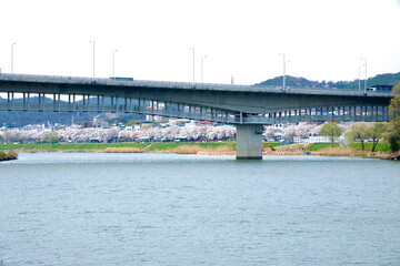 Bridge over the Taehwa River