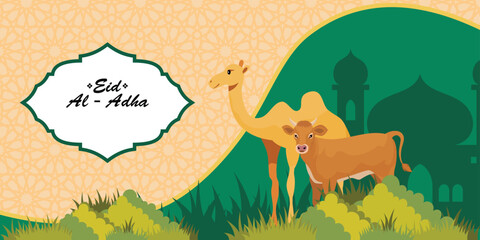 illustration of Happy Eid al Adha Celebration