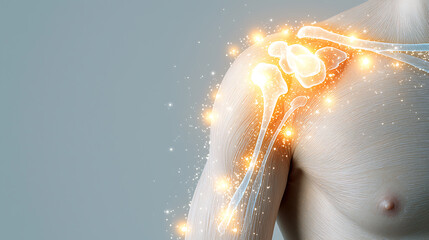 Healing innovations exploring joint health solutions in medical technology clinical research digital environment detailed perspective