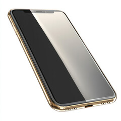 mobile phone isolated on white background