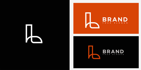 Modern Minimalist Letter L Logo Design Brand Identity Template