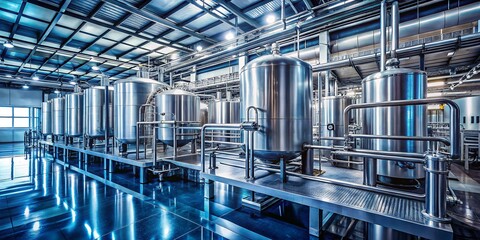 Modern Mineral Water Factory Advanced Stainless Steel Water Filtration System for Pure Pristine Product