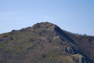 Summit of Gajisan with rocky outcrops