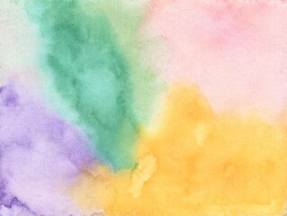 Hand-painted watercolor texture background 