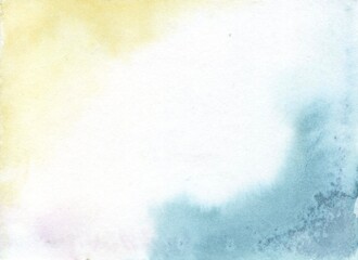 Hand-painted watercolor texture background 